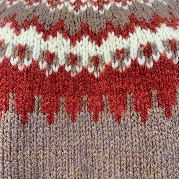 Handmade Fair Isle Knit Sweater - Picture 3 of 7